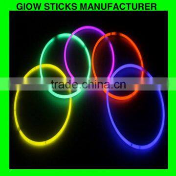 5*580mm glow necklace made of light glow stick,glowstick necklace