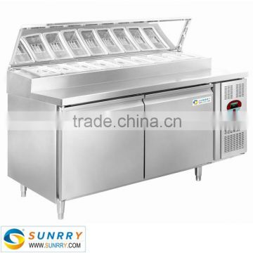 High Quality Pizza Prep Table Refrigerator Work Table