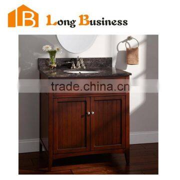 LB-LX2123 Hot selling solid wood bathroom cabinet, cheap bathroom cabinet, bathroom mirror cabinet with light