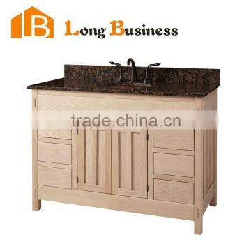 LB-LX2028 Hot sale solid wood bathroom vanity bathroom furniture storage