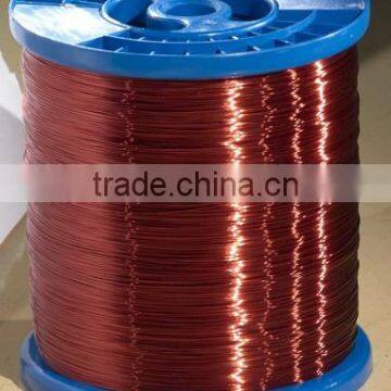 Class F modified polyester enameled round copper wire apply to B class motors appliances instrumentation