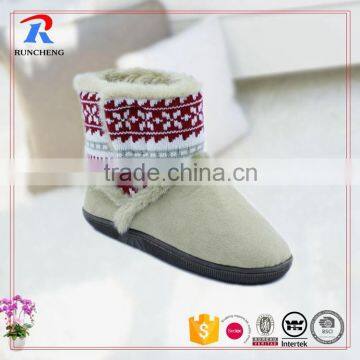 Hand made ankle winter snow boots