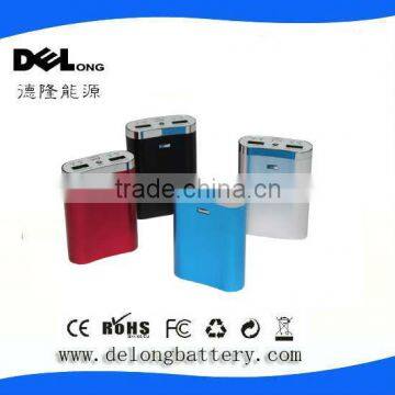 6600mAh external battery charger portable power bank charging