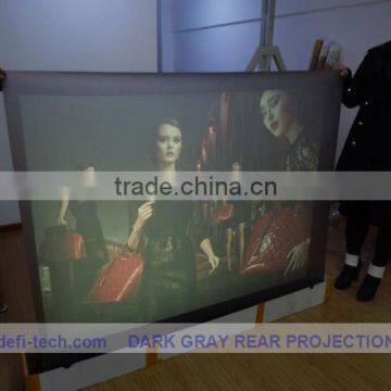 DEFI best price shop window rear projection screen display film