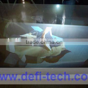 3d holographic projection/holographic projector/rear projection film