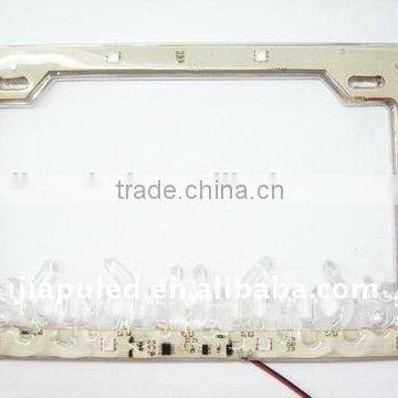 2015 New LED motorcycle license plate frame