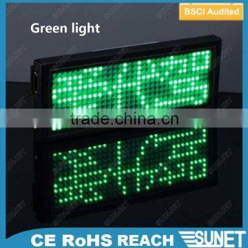 Waiters Led Name Badge Programmable Led Moving Message photo-3