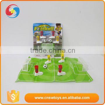 Promotional Toys Environmental Plastic Mini Football Finger Game Set Toys