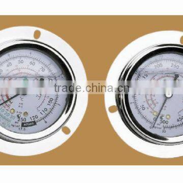 pressure gauges for refrigeration cold room condensing units