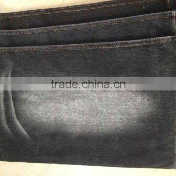 Indigo Knit Denim Fabric:320gsm 85.6%cotton 12%polyester 2.4%spandex From Changzhou China photo-4