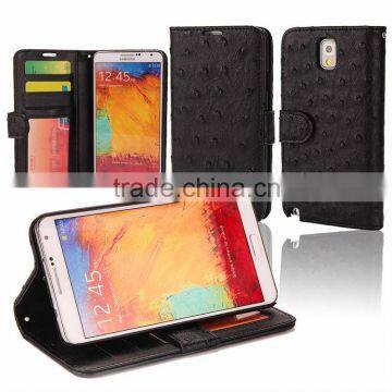 prestige mobile cell leather phone case cases manufacturer card holder for Galaxy Note3/N9000                        
                                                Quality Choice