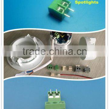 Hot Sales 2-Way PCB Panel 5.0mm Pitch Terminal Block For Led Spotlights