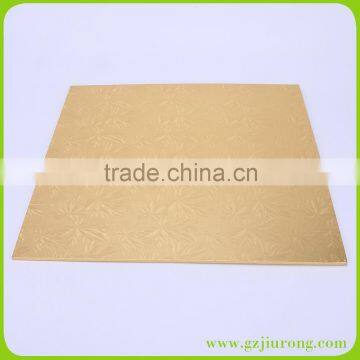 Golden and silver MDF cake board factory manufacturer