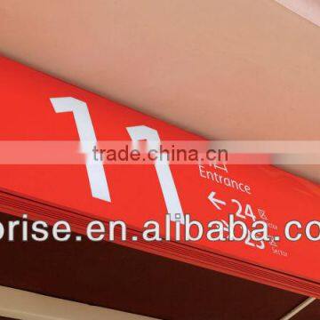 Double-sided Entrance, Exit Aluminum LED Lightbox