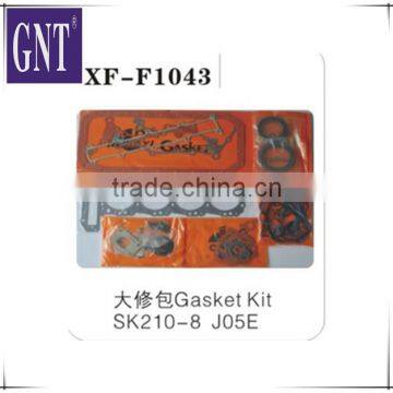 excavator gasket kit for SK210-8 J05E