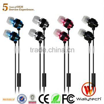 Wallytech Original WHF-081 Metal high quality Earphone for iPhone 5s