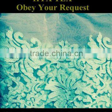 New Design Embroidered Organza Fabric