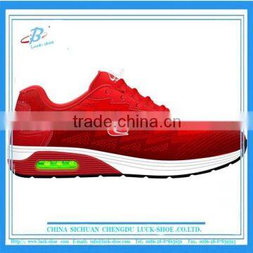 Male female child air cushion led light shoes with flyknit most fashionable sports shoes