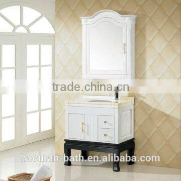 HM-093(ABS)small ceramic wash basin with cabinet chaoan