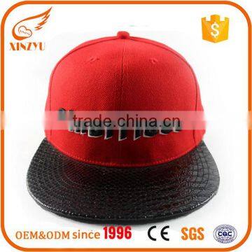 2016 New Design Snapback Cap Blank Corduroy Flat Brim Snapback Cap photo-6