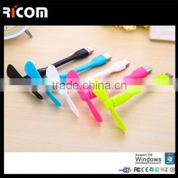 Usb Fan With Led Clock,mini Usb Fan for Iphone,usb Fan for Power Bank photo-5