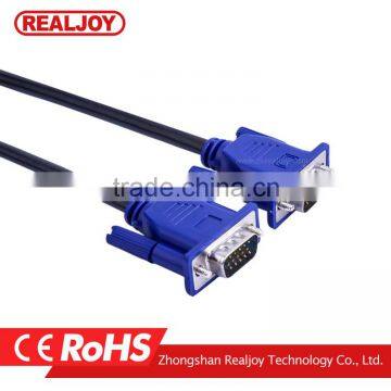 3m High Speed 15 Pins 3+4 Male to Male for Monitor Extension VGA Cable photo-2
