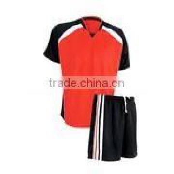 Red, Black Soccer Uniforms