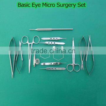 Micro Surgery Ophthalmic Scissors Set