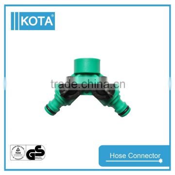 Garden Accessory Plastic 2 Way Hose Connector