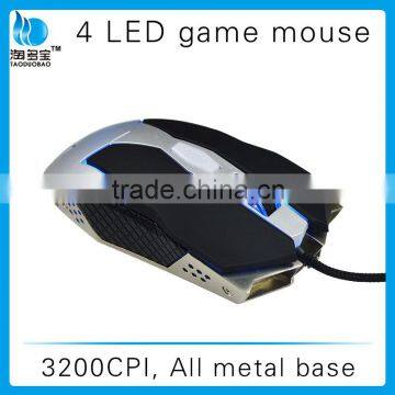 USB Optical Ergonomic Gaming LED Backlight Mouse_up to 3200dpi photo-3
