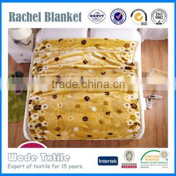 2016 China Market Super Soft Polyester Mink Blanket