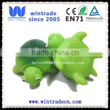 Squeeze Pop-out Rubber Tortoise Baby Bath Animal Toy photo-2