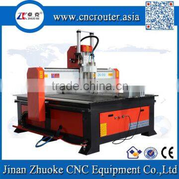 4 Axis ZK-1313 Wood CNC Engraving Machine With 5.5KW Water Cooling Spindle Mach3 Control System