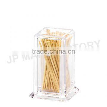 Wholesale restaurant use plastic toothpick box /Promotional Plastic Toothpick Holder /toothpick case