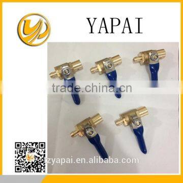 1/4 inch brass mini ball valve for gas