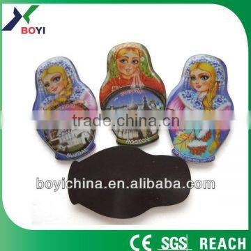 Russian Nesting Dolls Epoxy Fridge Magnet for Promotion