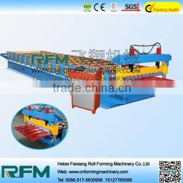 hebei feixiang roof panel cold roll forming machine