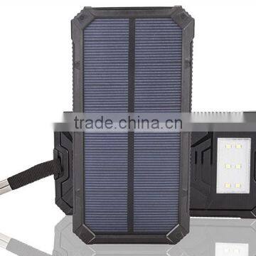 Best Selling Products Solar Power Bank Charger 20000mAh With LED Light Supplier's Choice photo-3