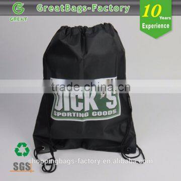 Reusable sport drawstring bag