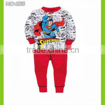 2015 New High Quality Kids Clothes Postman Printed Pajamas Baby Girls Boys Cotton Pyjamas Children Long Sleeve Sleepwear photo-5