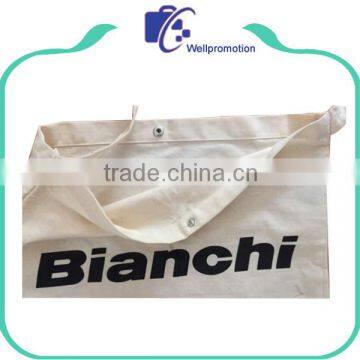 Custom Logo Cotton Canvas Musette Cycling Bag/custom Cycling Musetter Bag Quality Choice photo-3