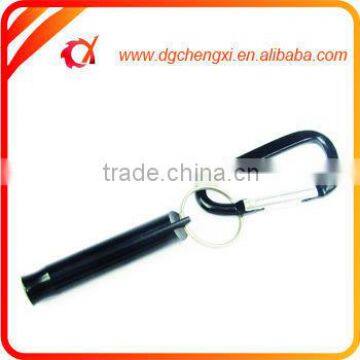 Bulk Fashion Whistle Keychains With Carabiner Tourist Gifts