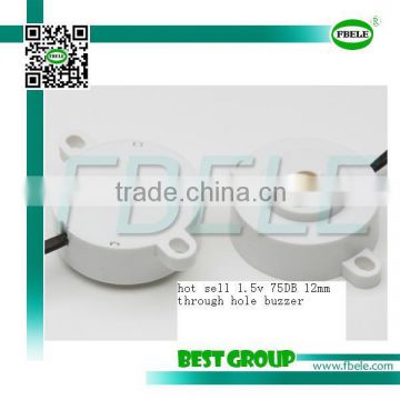 hot sell 1.5v 75DB 32mm through hole buzzer FBPB3214C