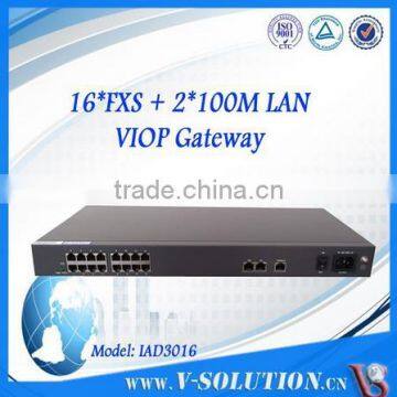 16FXS+2FE High Quality Voice Gateway Products SIP VoIP Gateway for IP PBX