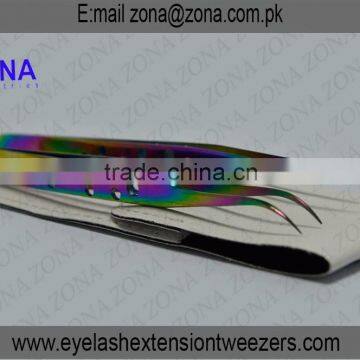 Lashes Application Tweezers Volume Lash Stainless Steel Tweezers photo-4
