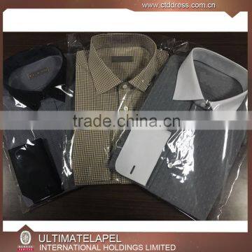 Trendy tailor made tuxedo wedding men's shirt