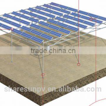 Solar Agricultural Farmland Structure