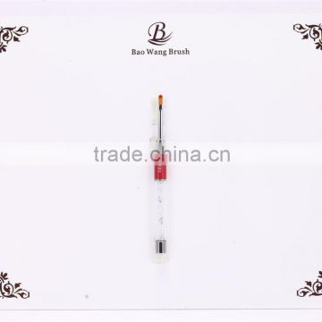 newest acrylic handle nail painting brush oval