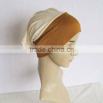 Wholesale New Fashion Hijab Tube Turban Hats Muslim Cap Under Scarf Bonnet photo-2