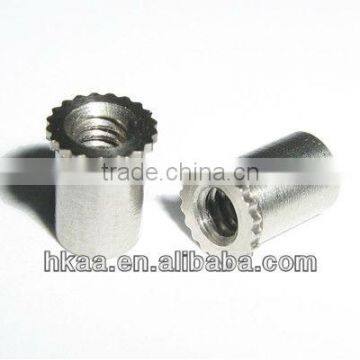 stainless steel knurled head insert standoff